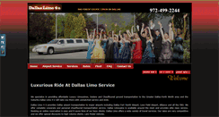 Desktop Screenshot of dallaslimo4u.com